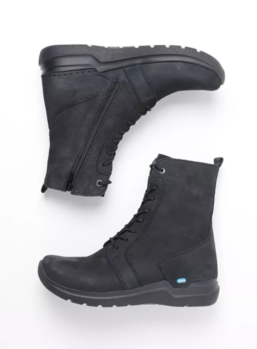 Viper - zwart nubuck