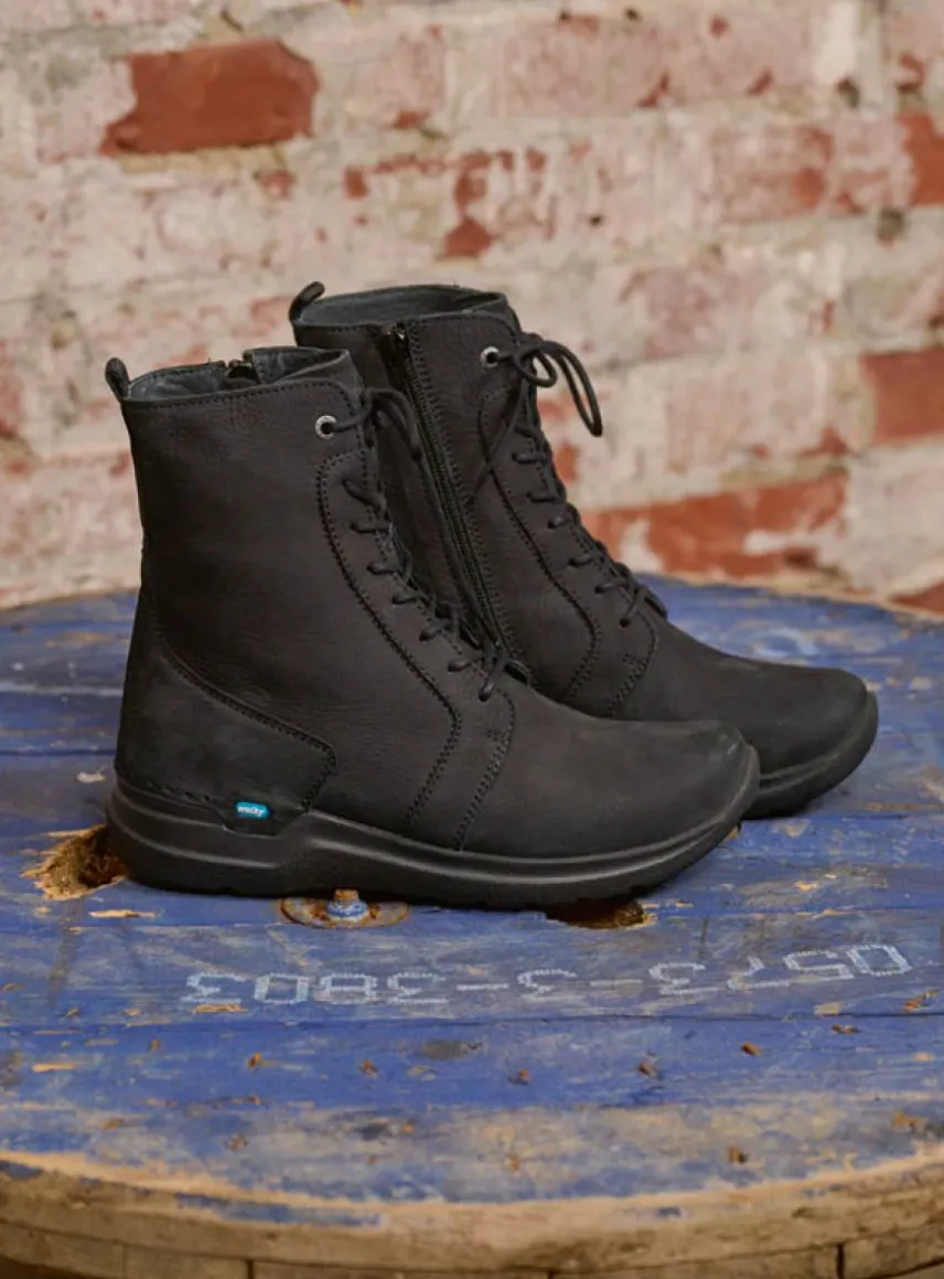 Viper - zwart nubuck