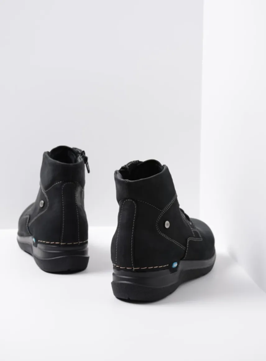 Whynot HV - zwart nubuck