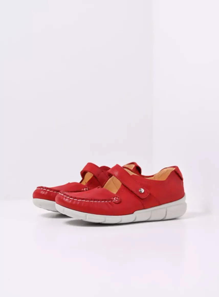 Yukon - rood effectleer