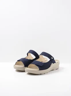 Zaandam - denim nubuck