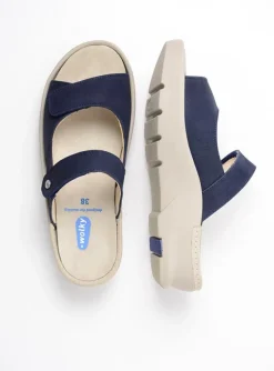 Zaandam - denim nubuck