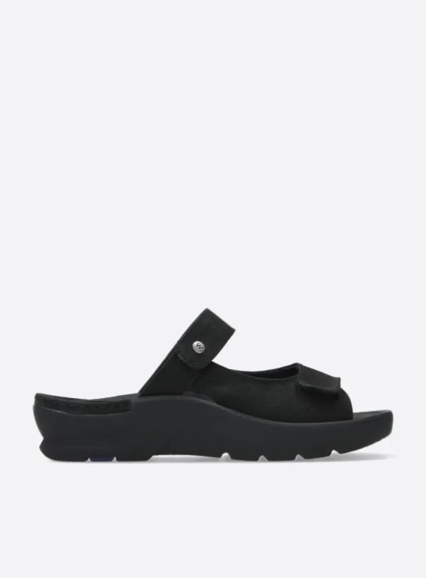 Zaandam - zwart nubuck