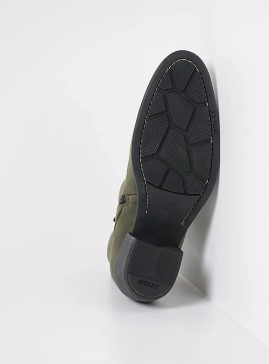 Zavalla HV - forestgroen nubuck