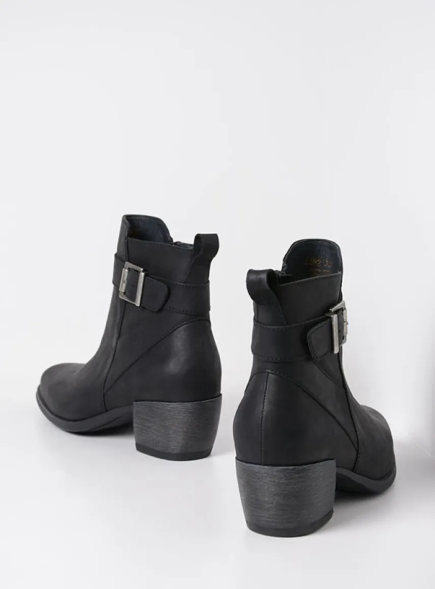 Zavalla HV - zwart nubuck